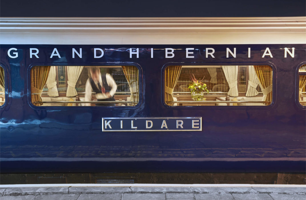 Belmond Grand Hibernian - Livery design by Deep, London agency