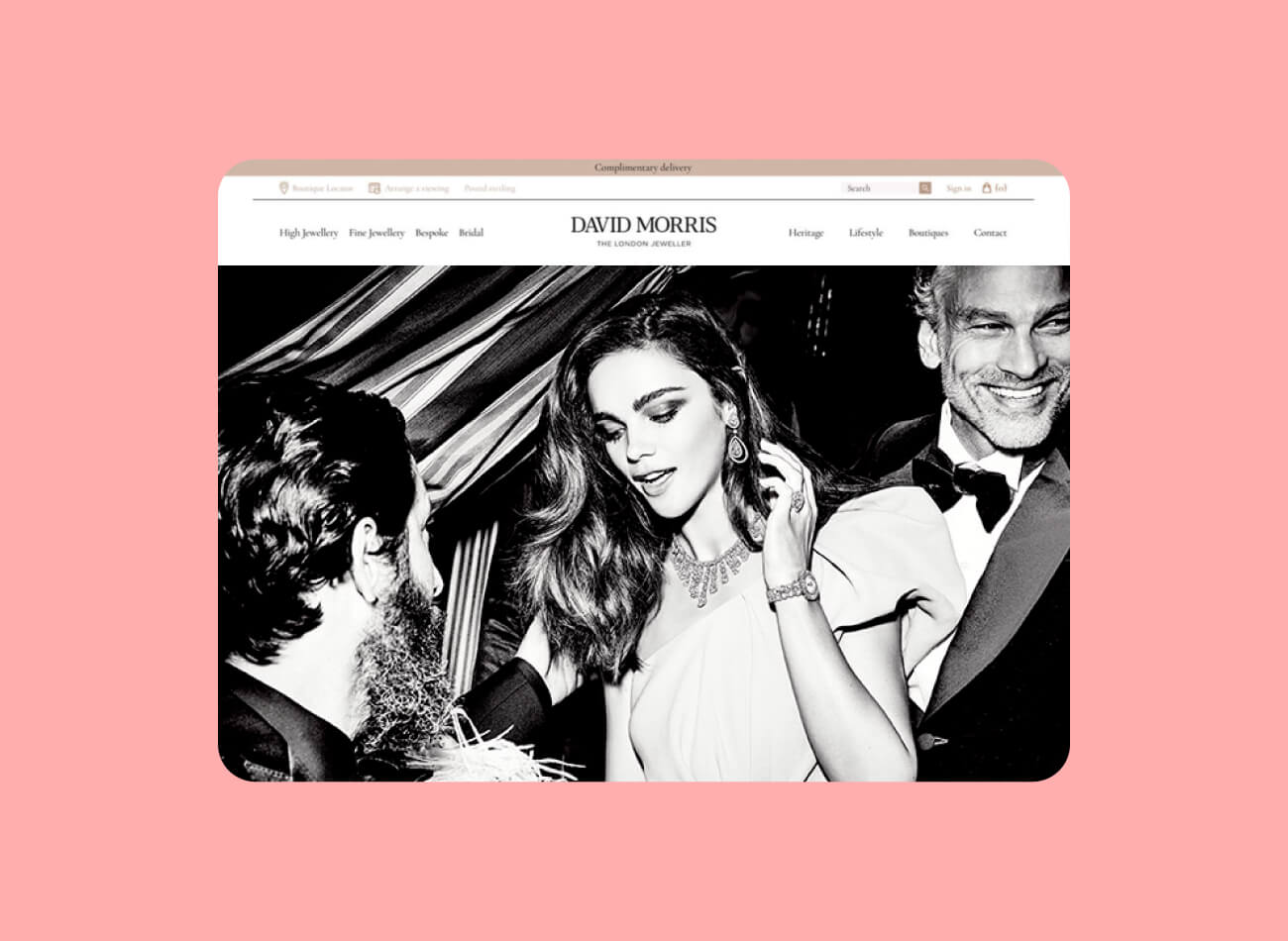 Deep Design Agency David Morris Website