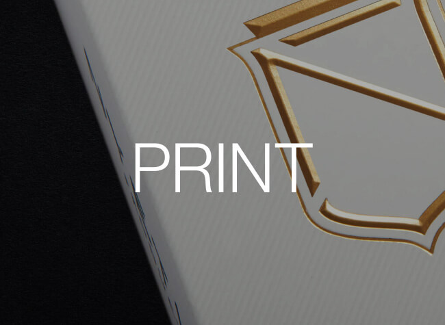 Deep Design Agency Nyetimber Print