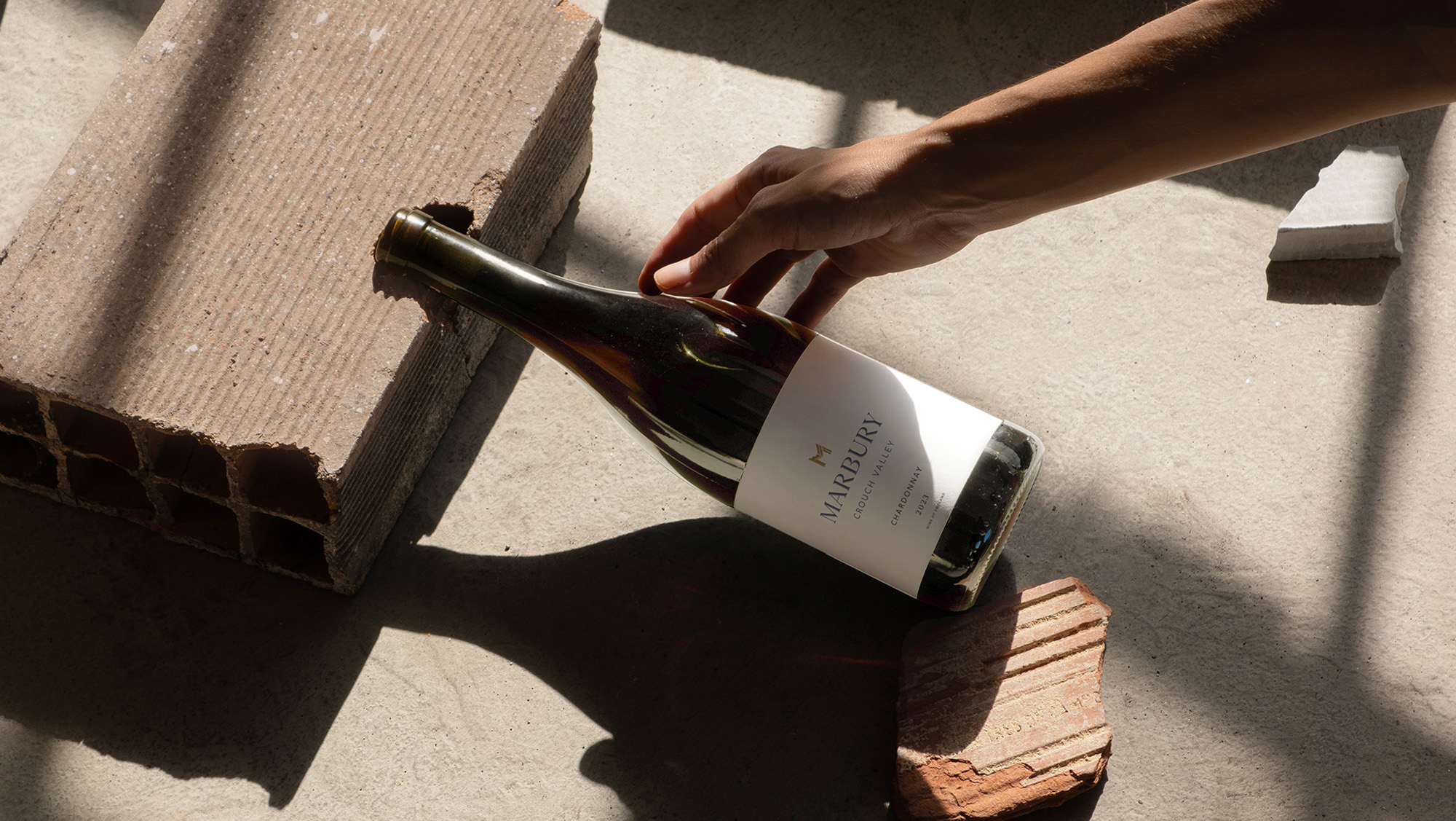 Deep Design Agency London Marbury Wines Bottle 2