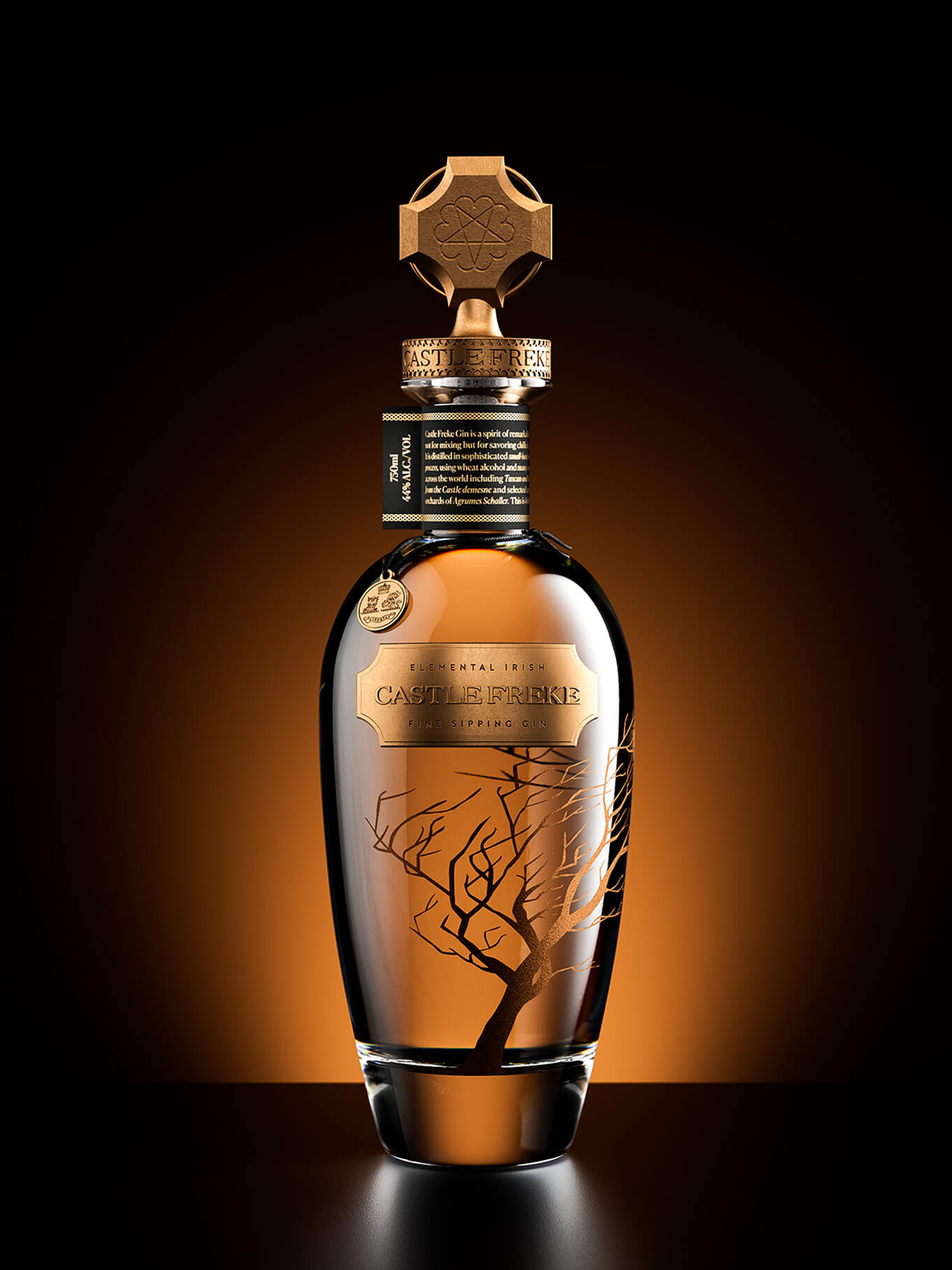 Deep Design Agency Branding Castlefreke Irish Gin 8